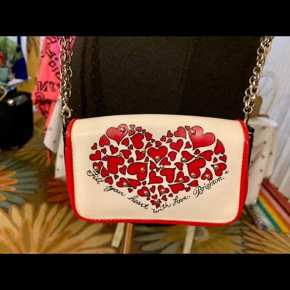 Brighton Handbags - ❤️Brighton Fill Your Heart Crossbody bag/purse -perfectt for Valentines Day